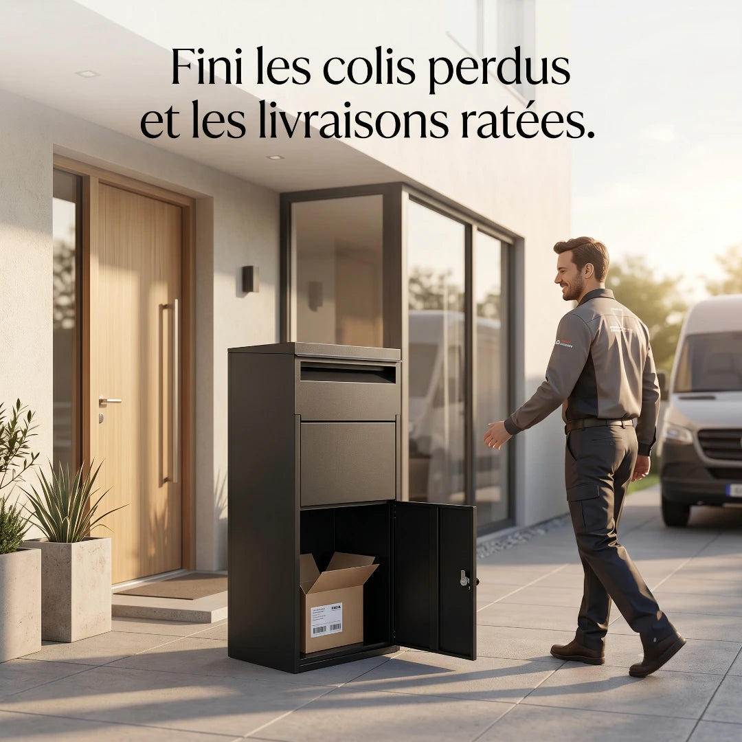 Boîte à Colis Extérieure - 105,5 x 35,5 × 29,5